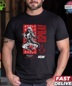 Will Ospreay Aerial Assassin Assassin's Creed Shadows Black Shirt