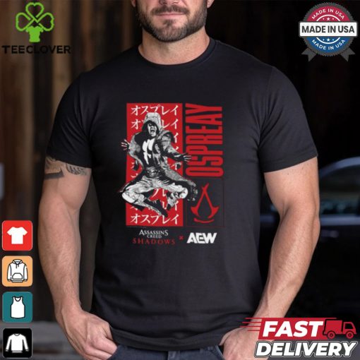 Will Ospreay Aerial Assassin   Assassin’s Creed Shadows Black Shirt