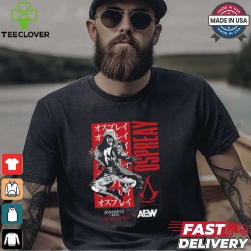 Will Ospreay Aerial Assassin   Assassin’s Creed Shadows Black Shirt