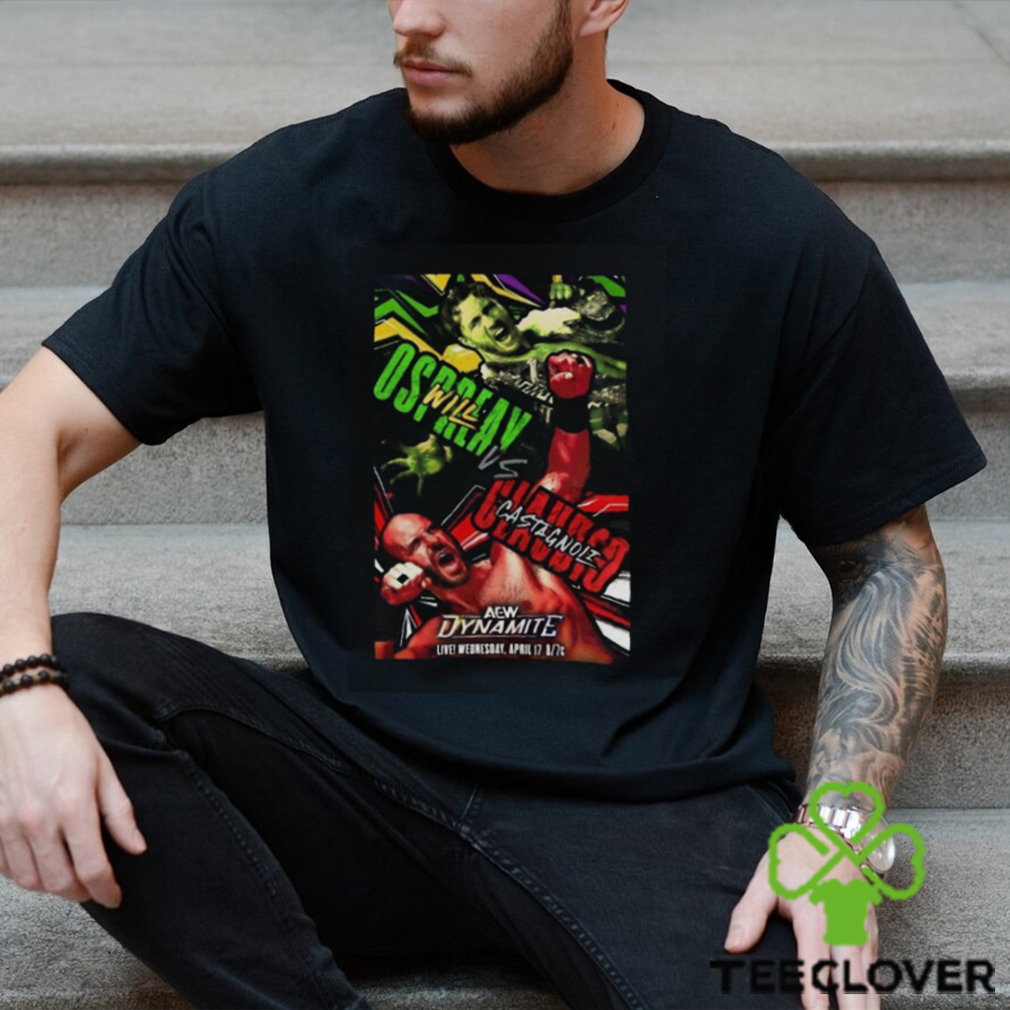 Will Ospreay Vs Claudio Castagnoli Aew Dynamite April 17, 2024 T shirt Will Ospreay Vs Claudio Castagnoli Aew Dynamite April 17, 2024 T shirt
