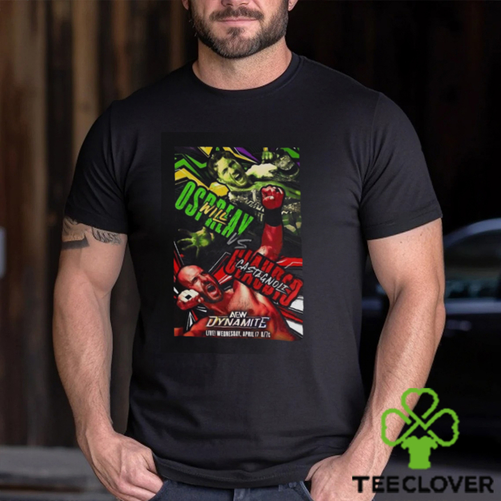 Will Ospreay Vs Claudio Castagnoli Aew Dynamite April 17, 2024 T shirt Will Ospreay Vs Claudio Castagnoli Aew Dynamite April 17, 2024 T shirt