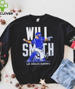 Will Smith Los Angeles Dodgers Baseball Name Blocks Shirt