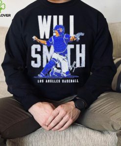 Will Smith Los Angeles Dodgers Baseball Name Blocks Shirt