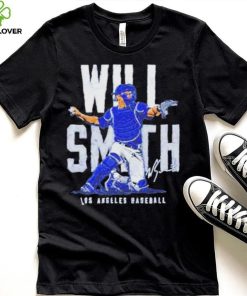 Will Smith Los Angeles Dodgers Baseball Name Blocks Shirt