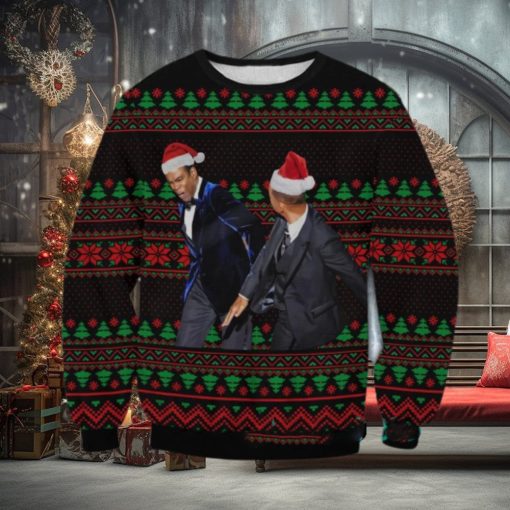 Will Smith Meme Christmas Ugly Sweater 3D