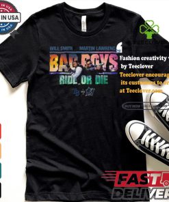 Will Smith and Martin Lawrence Bad Boys Ride Or Die Miami Marlins vs Tampa Bay Rays Games Shirt