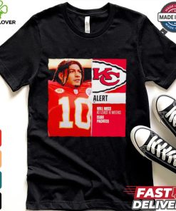 Will miss at least 6 weeks Isiah Pacheco shirt