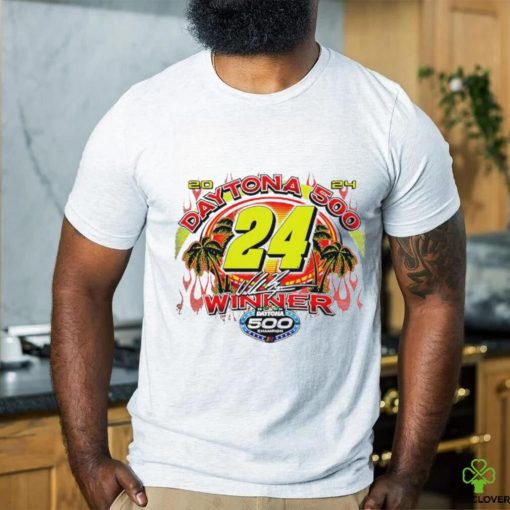William Byron 2024 Daytona 500 winner signature shirt