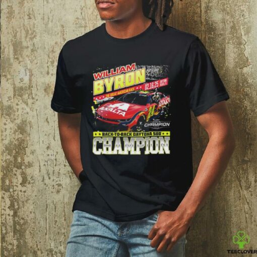 William Byron 2025 Daytona 500 Champion T Shirt