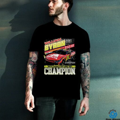 William Byron 2025 Daytona 500 Champion T Shirt