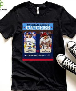 William Contreras vs Jt Realmuto National League Catcher All Star Ballot Finals 2024 Shirt