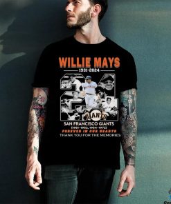 Willie Mays 1931 2024 San Francisco Giants Forever In Our Hearts thank you for the memories signature shirt 1 Willie Mays 1931 2024 San Francisco Giants Forever In Our Hearts thank you for the memories signature shirt