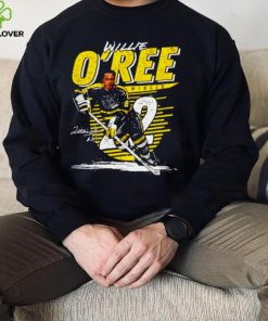 Willie O’ree Boston Bruins Comet signature hoodie, sweater, longsleeve, shirt v-neck, t-shirt