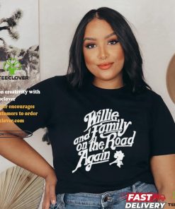 Willie and family on the road again shirt 2 Willie and family on the road again shirt