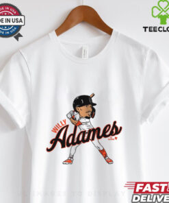 Willy Adames San Francisco Caricature Shirt