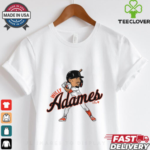 Willy Adames San Francisco Caricature Shirt