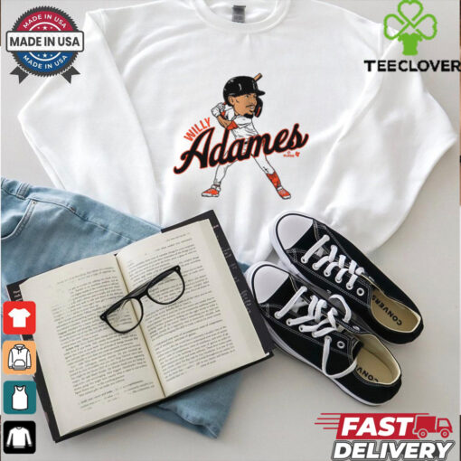 Willy Adames San Francisco Caricature Shirt