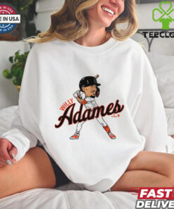 Willy Adames San Francisco Caricature Shirt