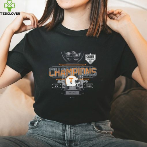 Win 35 0 Iowa Hawkeyes Football 2024 Tennessee Volunteer Cheez it Citrus Bowl Champions Final Score Shirt