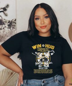 Win Hug Repeat Jeremy Swayman And Linus Ullmark Boston Bruins 2022 2023 Signatures T shirt