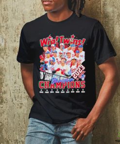 Win Twins 2023 AL Central Division Champions Years shirt