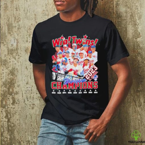 Win Twins 2023 AL Central Division Champions Years shirt