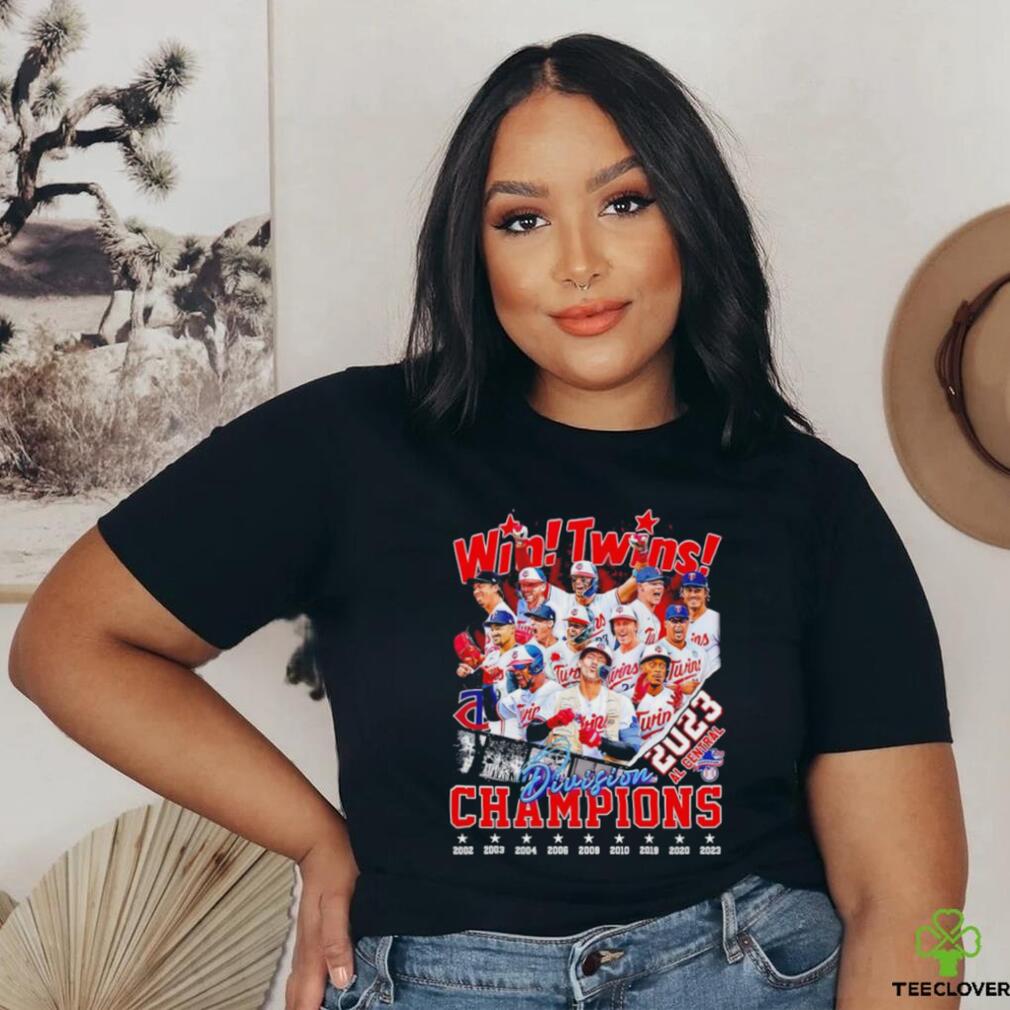 Win Twins 2023 AL Central Division Champions shirt Win Twins 2023 AL Central Division Champions shirt