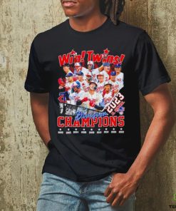 Win Twins 2023 AL Central Division Champions shirt