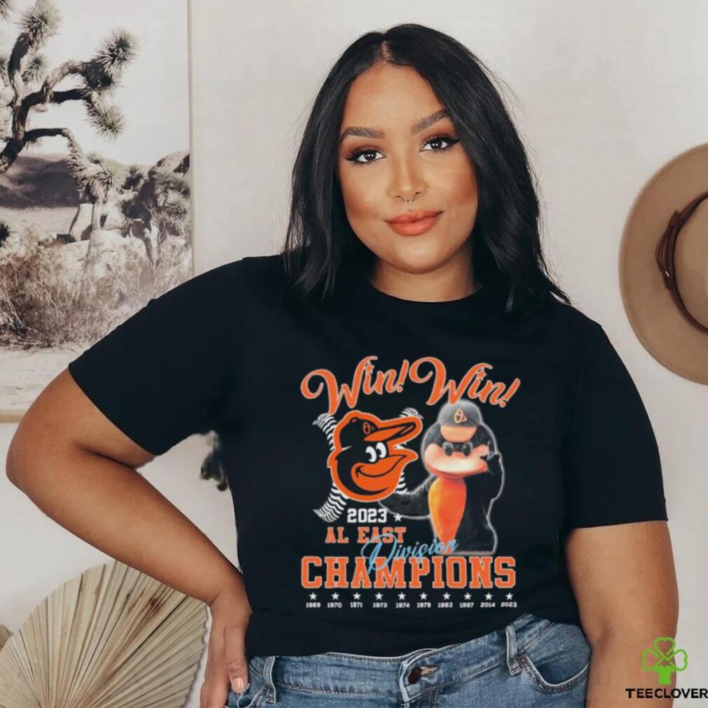 Win Win 2023 Al East Division Champions Baltimore Orioles T-shirt - Shibtee  Clothing