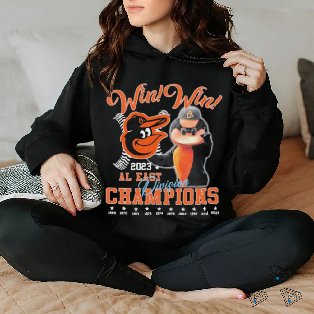 Win Win 2023 Al East Division Champions Baltimore Orioles T-shirt - Shibtee  Clothing