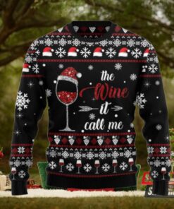 Wine Call Me Ugly Christmas Sweaters