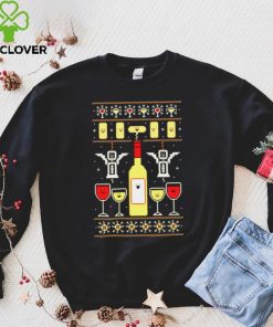 Wine Christmas Ugly Pattern hoodie, sweater, longsleeve, shirt v-neck, t-shirt