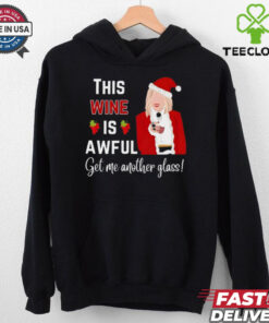 Wine Is Awful Christmas shirt