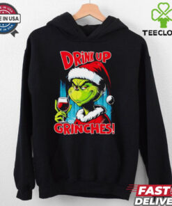 Wine drink up Grinches Christmas shirt 1 Wine drink up Grinches Christmas shirt
