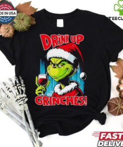 Wine drink up Grinches Christmas shirt 2 Wine drink up Grinches Christmas shirt