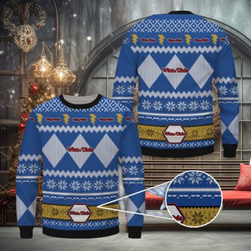 Winn Dixie Blue Merry Christmas Ugly Sweater