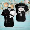 Custom Name Netherlands Round Style Grunge Flag Baseball Jersey Shirt Gift For Men And Women