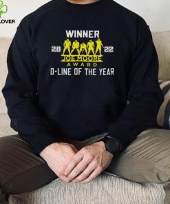 Winner joe moore award 2022 o line of the year shirt