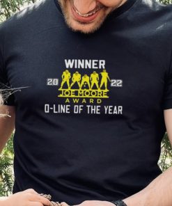 Winner joe moore award 2022 o line of the year hoodie, sweater, longsleeve, shirt v-neck, t-shirt