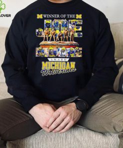 Winner of the Joe Moore award Michigan Wolverines 2024 shirt