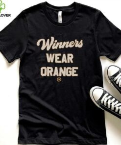Winners Wear Orange T shirt