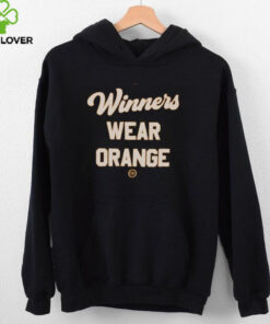 Winners Wear Orange T shirt