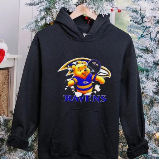 Winnie The Pooh FLN Football Baltimore Ravens hoodie, sweater, longsleeve, shirt v-neck, t-shirt