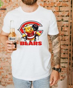 Winnie The Pooh FLN Football Chicago Bears shirt