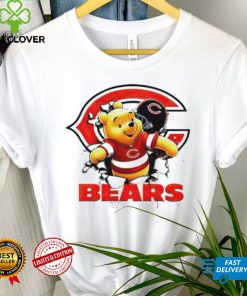 Winnie The Pooh FLN Football Chicago Bears shirt