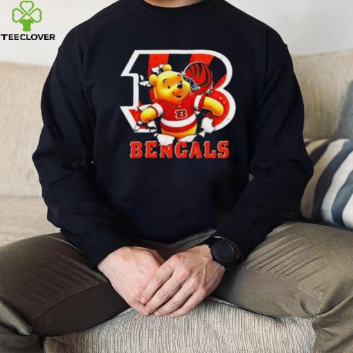 Winnie The Pooh FLN Football Cincinnati Bengals hoodie, sweater, longsleeve, shirt v-neck, t-shirt