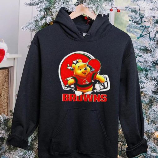 Winnie The Pooh FLN Football Cleveland Browns hoodie, sweater, longsleeve, shirt v-neck, t-shirt