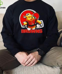 Winnie The Pooh FLN Football Cleveland Browns hoodie, sweater, longsleeve, shirt v-neck, t-shirt