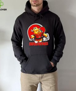 Winnie The Pooh FLN Football Cleveland Browns hoodie, sweater, longsleeve, shirt v-neck, t-shirt