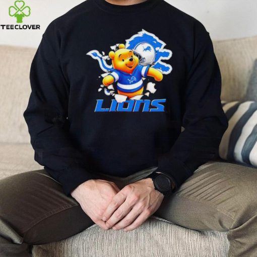 Winnie The Pooh FLN Football Detroit Lions hoodie, sweater, longsleeve, shirt v-neck, t-shirt